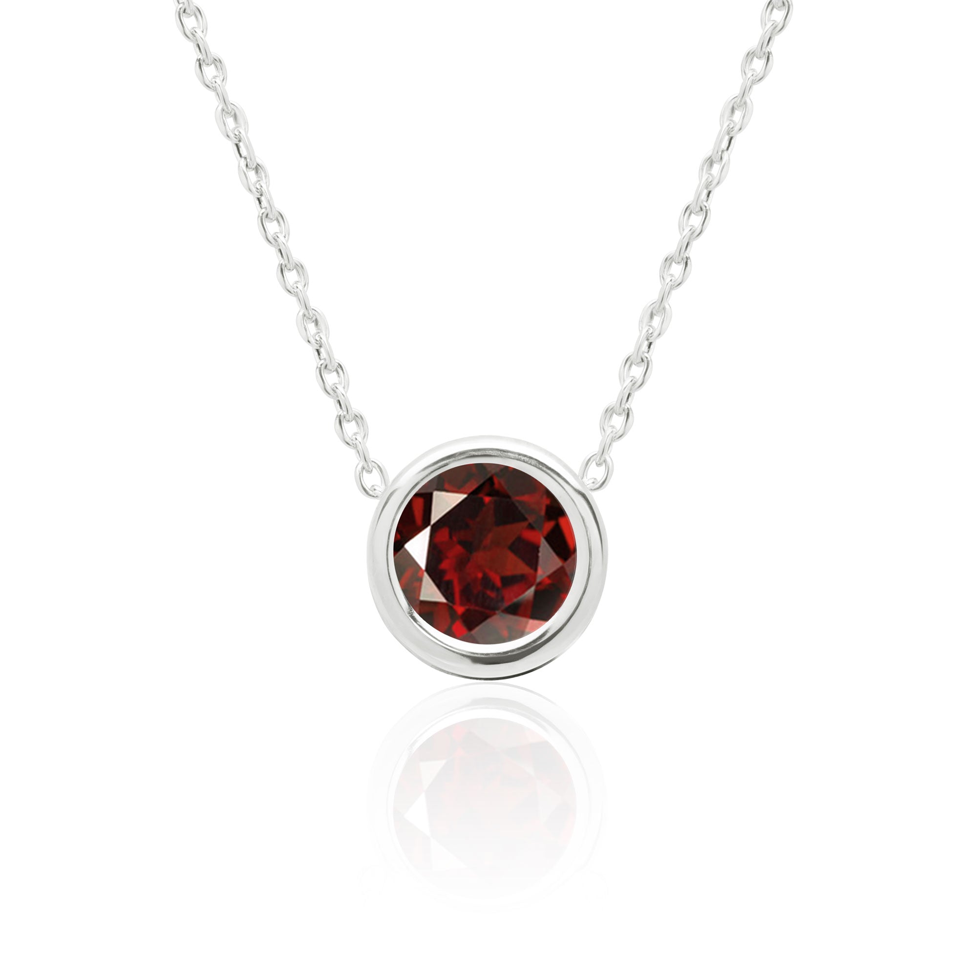 Garnet sale necklace womens